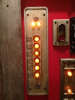 6 Button Elevator Panel