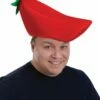Plush Chili Pepper Hat