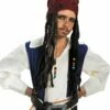 Jack Sparrow Headband With Hair - Pirates Of The Caribbean 2 Jack Sparrow Headband With Hair - Pirates Of The Caribbean -SpookyCrafts Shop dg18768 2 1 1