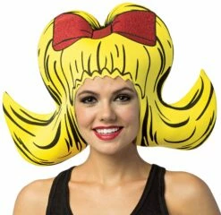 Comic Bouffant Foam Wig -SpookyCrafts Shop gc1349 1