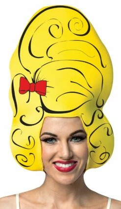 Comic Beehive Foam Wig