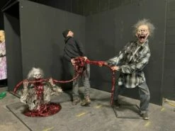 Gut Pulling Zombies - Photo Op 10 Gut Pulling Zombies - Photo Op -SpookyCrafts Shop img 1770