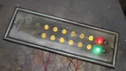 16 Button Elevator Control Panel 7 16 Button Elevator Control Panel -SpookyCrafts Shop lit up panel
