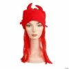 Devil Hat Hairpiece -SpookyCrafts Shop lw491rd