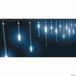 128-Count Shooting Star Icicle LED Lights