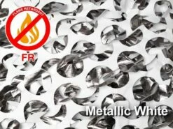 Ultra-lite Bulk Camo Netting (FR) - METALLIC WHITE