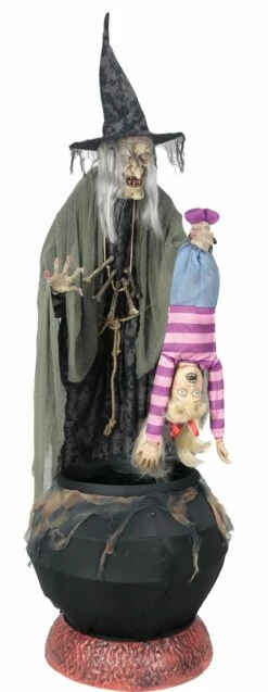 Animated Stew Brew Witch (without Fog Machine)