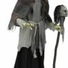 6' Lunging Witch With DigitEye Animated Prop -SpookyCrafts Shop mr124911