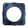 4" Pipe Square Flange 1 4" Pipe Square Flange -SpookyCrafts Shop pipe flange square iron