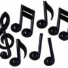 Plastic Music Notes - Pack Of 7 2 Plastic Music Notes - Pack Of 7 -SpookyCrafts Shop qa52