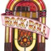 36" Jukebox Cutout Decoration 1 36" Jukebox Cutout Decoration -SpookyCrafts Shop qa53