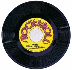 19" Plastic Record Decoration