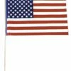 Flag Plastic USA - Pack Of 12 -SpookyCrafts Shop sa02us