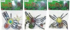 Rubber Spiders - Pack Of 3