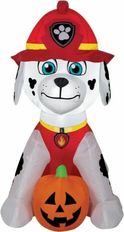 Airblown Marshall Jack-O'-Lantern Inflatable - PAW Patrol