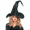 Ruched Witch Hat -SpookyCrafts Shop uaa2741bk