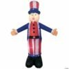 6' Inflatable Uncle Sam -SpookyCrafts Shop vah0017