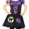Girl's Black Cat Witch Costume - Child -SpookyCrafts Shop witch large child 1
